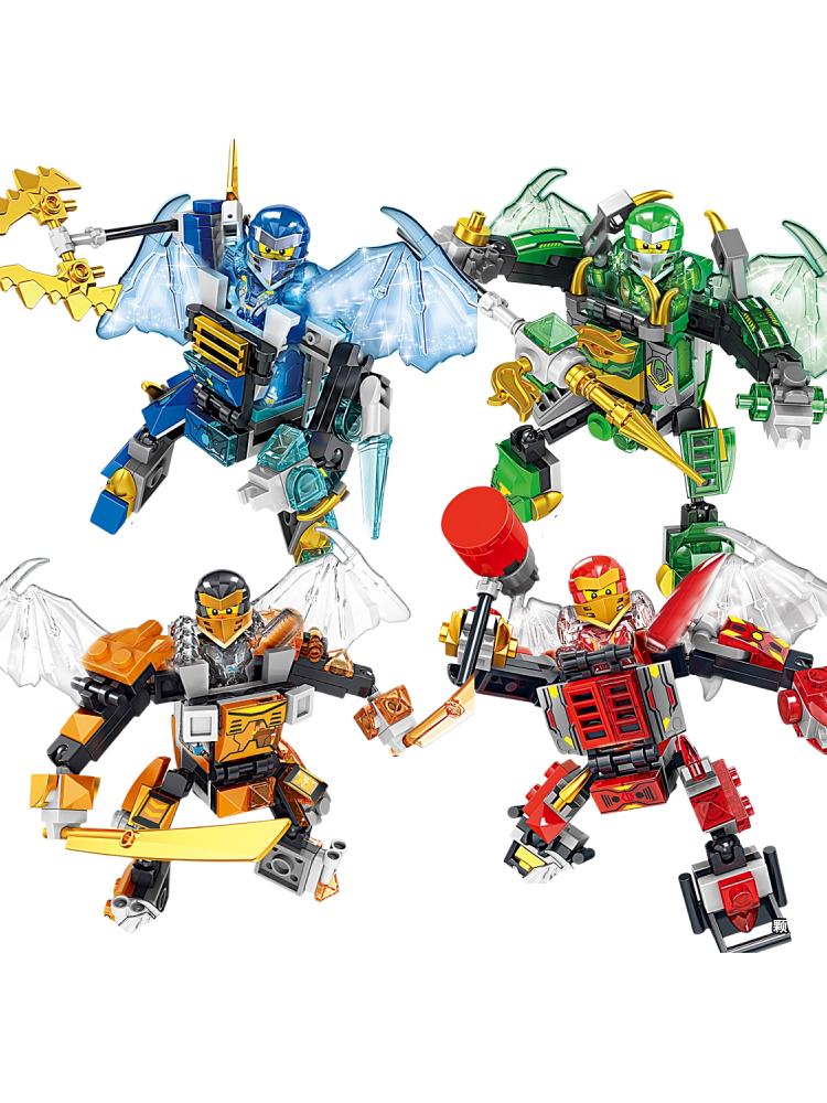 Ninja War Machine Lloyd War Armor Mech Mini Model Action Figure Building Blocks Compatible Cartoon Anime Cities Kid Toys Gifts