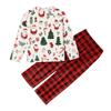 Christmas Prints Family Matching Long Sleeve Tops+Pants Set Family Matching Sets