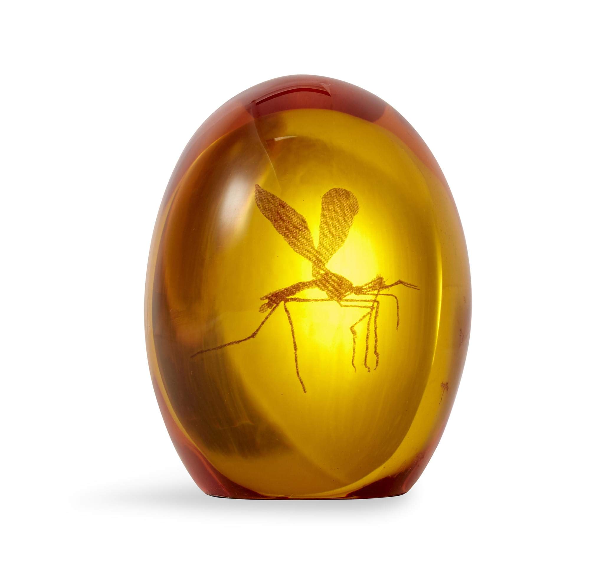 

Toynk Jurassic Park Mosquito in Amber Resin Prop Replica | Official Jurassic Park Collectible Paperweight | 3-Inch Tall