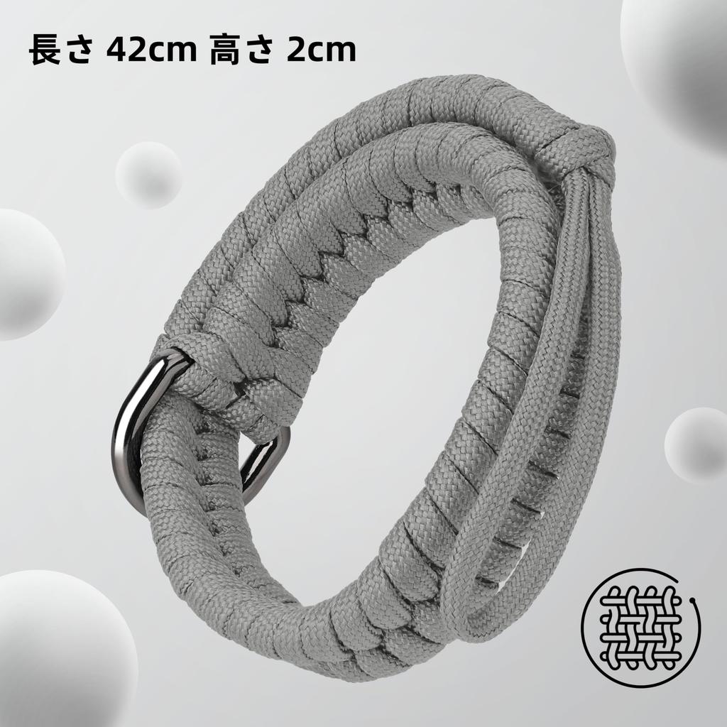 SUNYA Camera Wrist 550 Paracord Braided Handmade Strap with Quick Release Metal Fits Most Wrist Gray Strap, Ring, Sizes,