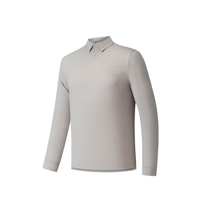 

Anta Champion Серия Всепогодная Толстая Повседневная Удобная Универсальная Однотонная Рубашка-поло с длинным рукавом Мужские топы 152540409-5 S