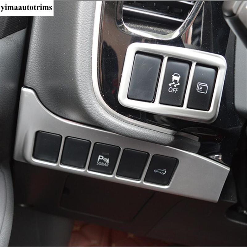 Head Light Read Lamp Window Lift Door Speaker Dashboard Air AC Panel Cover Trim Accessories For Mitsubishi Outlander 2013 -