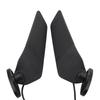 For Honda Yamaha Suzuki KAWASAKI Ducati Motorcycle Mirrors with LED Light Motorbike Winglets Wing Side Mirrors Adjustable