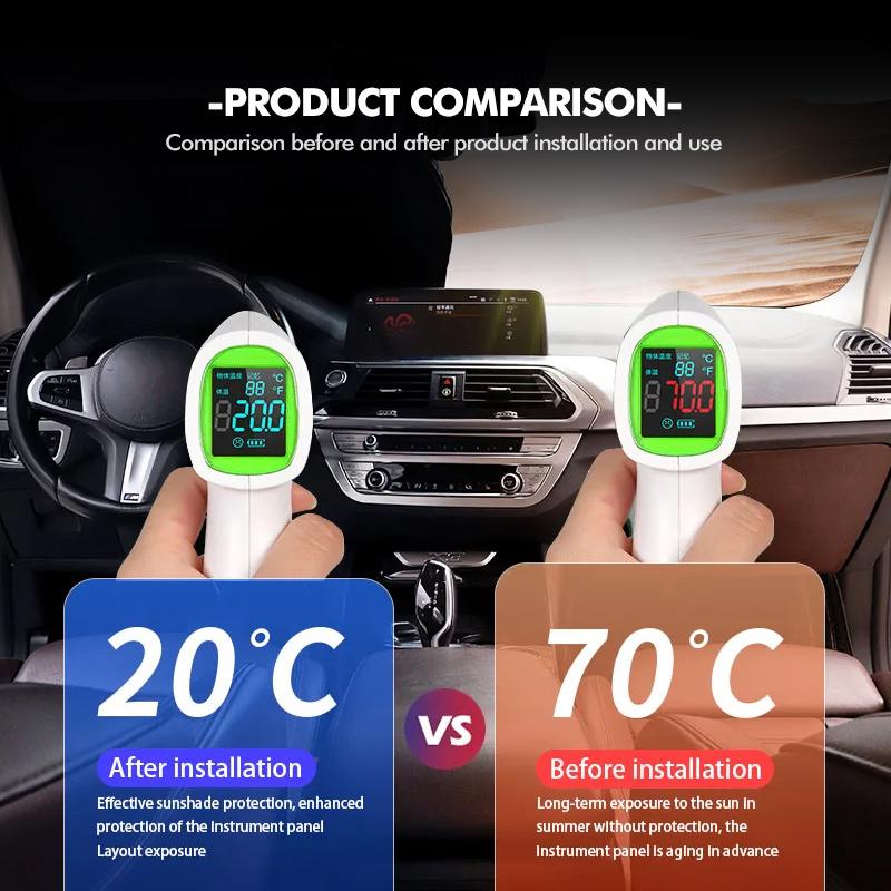 AABIC1 For Benz Car Windshield Sun Shade Covers Visors Front Window Protector Parasol AMG Exclusive A C E R V Class CLA CLS C180 C200