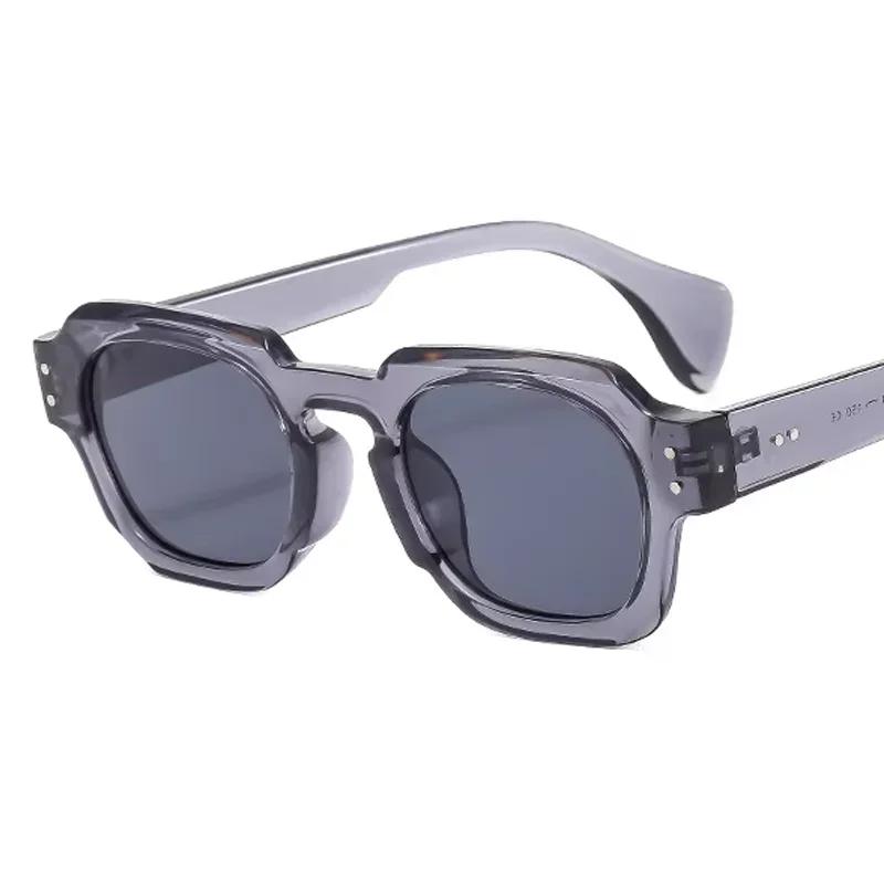 Female Outdoor Plastic Frame Square Sunglasses Women Men Cool Colorful Sun Glasses Mirror Lens Designer Fashion