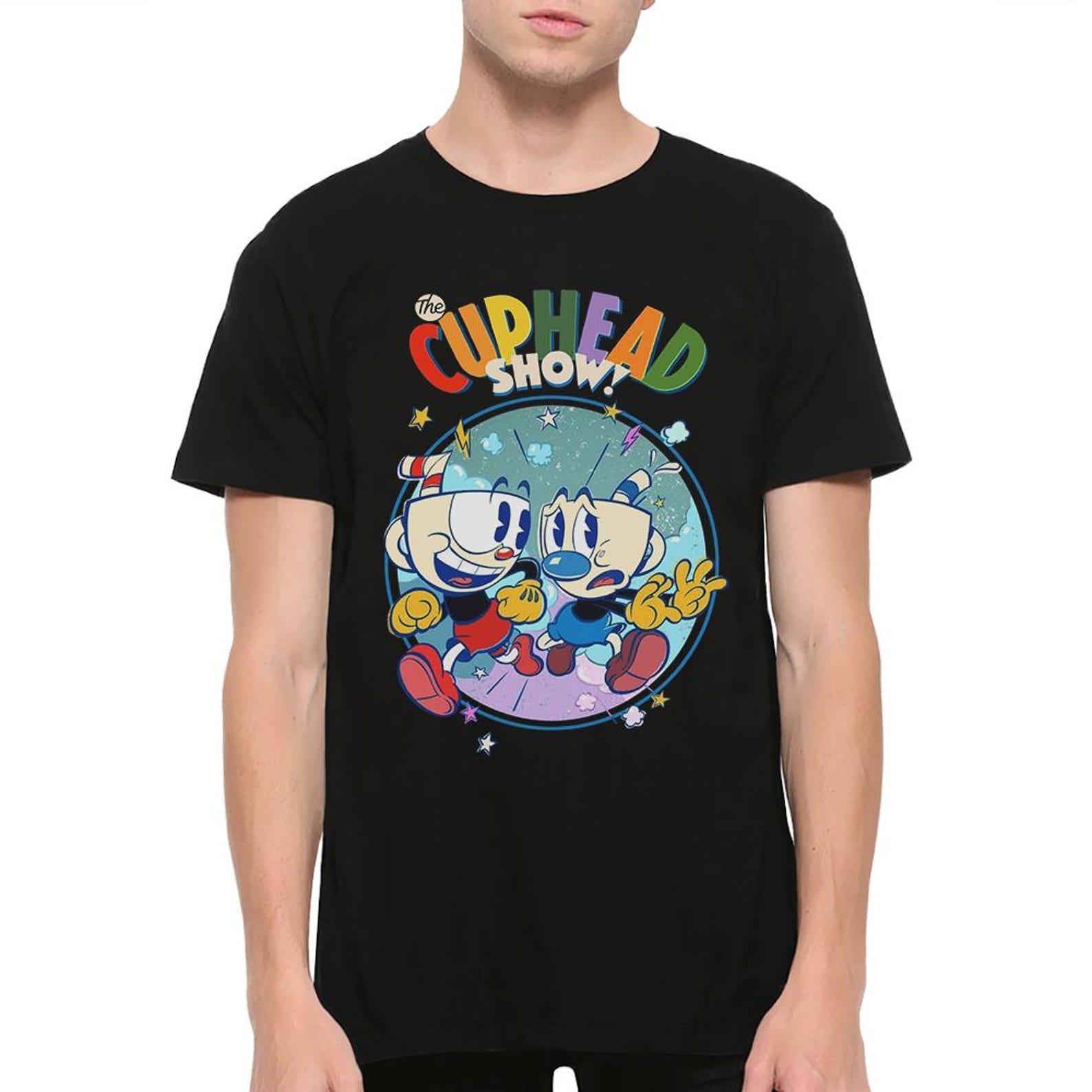 The Cuphead Show T-Shirt, Men s and Women s Sizes 3XL