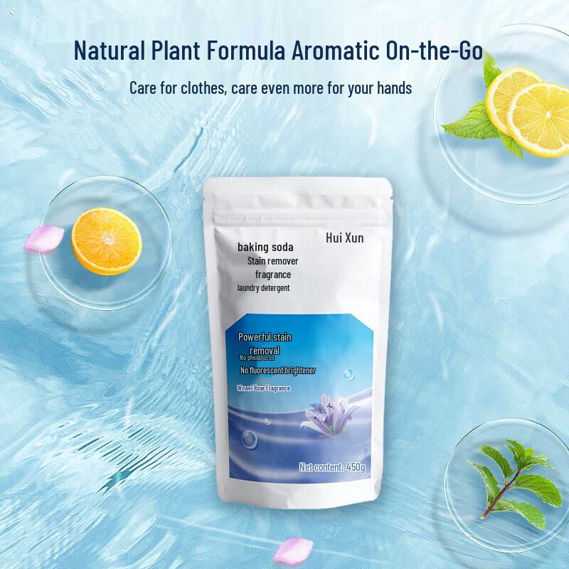 Huixun Baking Soda Rose Laundry Detergent