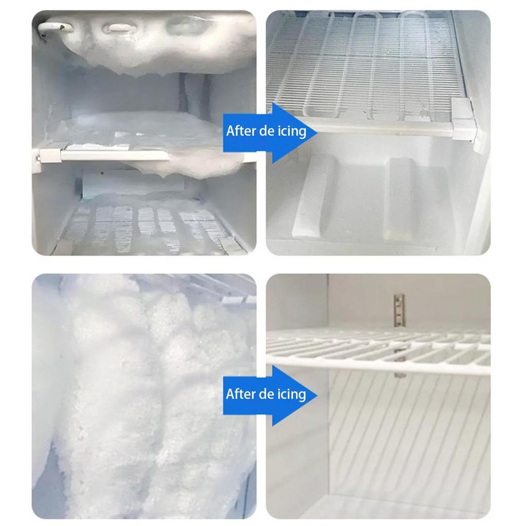 Deicing Snow Melting Agent Snow Blow 120ml Freezer Defrost Car Windshield Snow