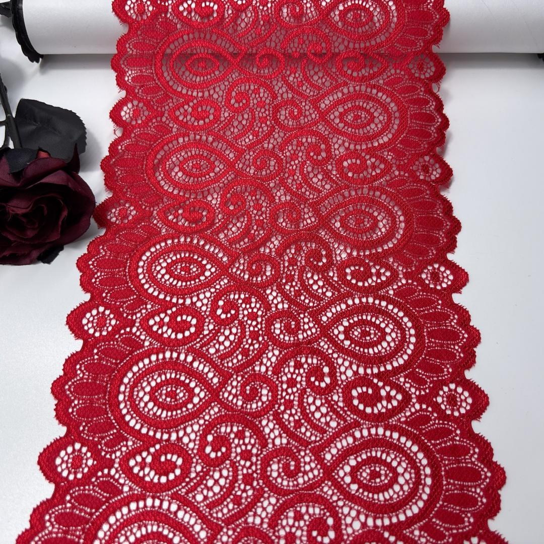 

3 метра эластичного кружевного полотна, винтажное эластичное кружево для нижнего белья, бюстгальтера, трусов, платья, домашнего декора, рукоделия ( 18,5 см в ширину) 18.5cm x 3m