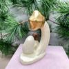 Cartoon Manger Statue Ornament Practical Resin Figurine Home Office Ornament Perfect for Indoor and Outdoor Decoration