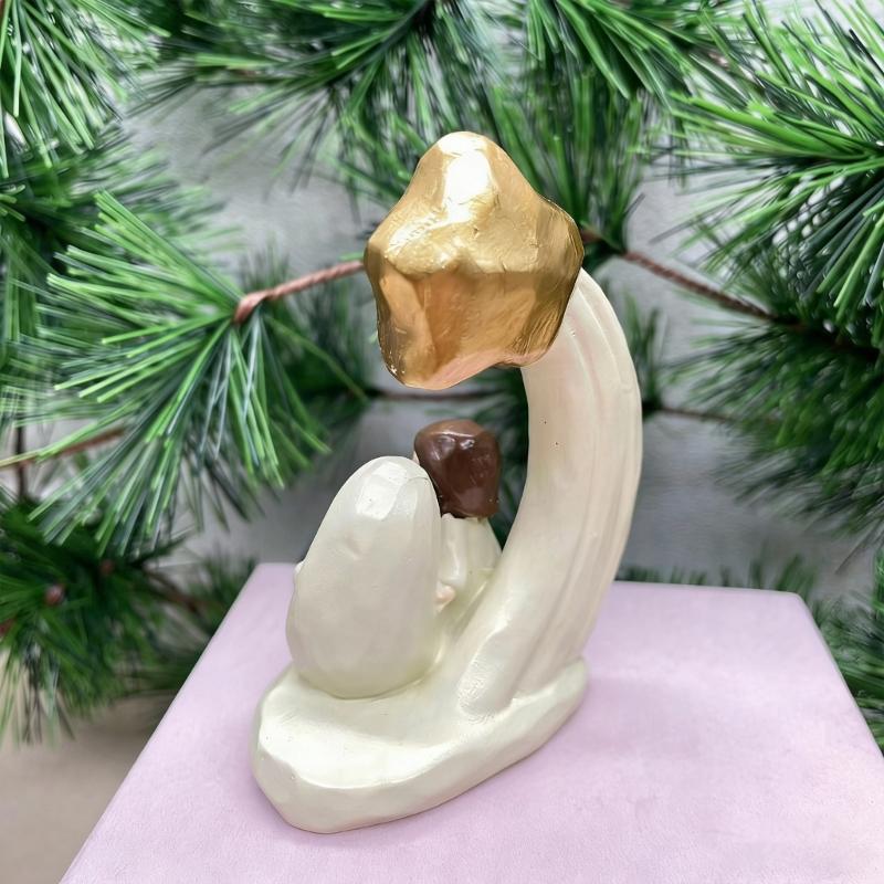 Cartoon Manger Statue Ornament Practical Resin Figurine Home Office Ornament Perfect for Indoor and Outdoor Decoration