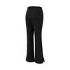 Adidas Fashionable Simple Fleece Laced Casual Pants Women Bottoms Black JX9415