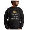 Sweatshirt - Eric - Personalized - Humor - Long Sleeves - Classic Collar