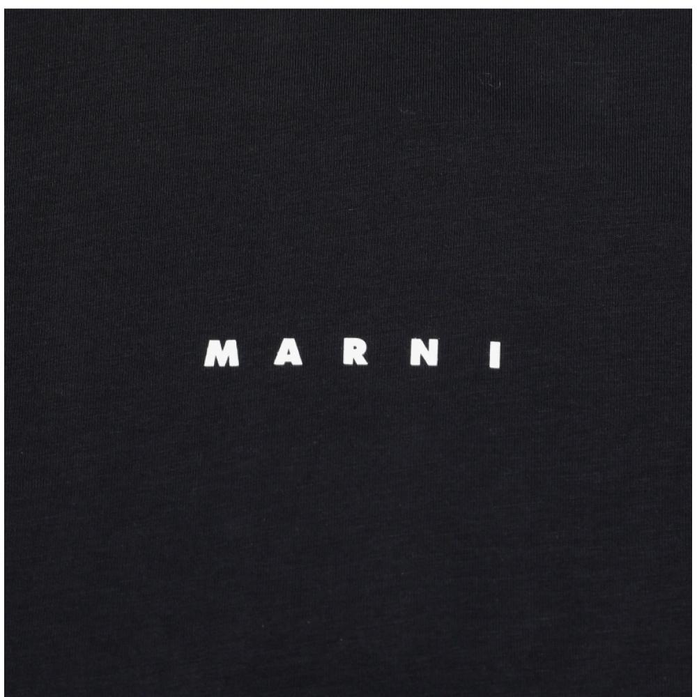 Marni Logo Men S Short Sleeve Tee Humu0223p1 uScS87 Lon99