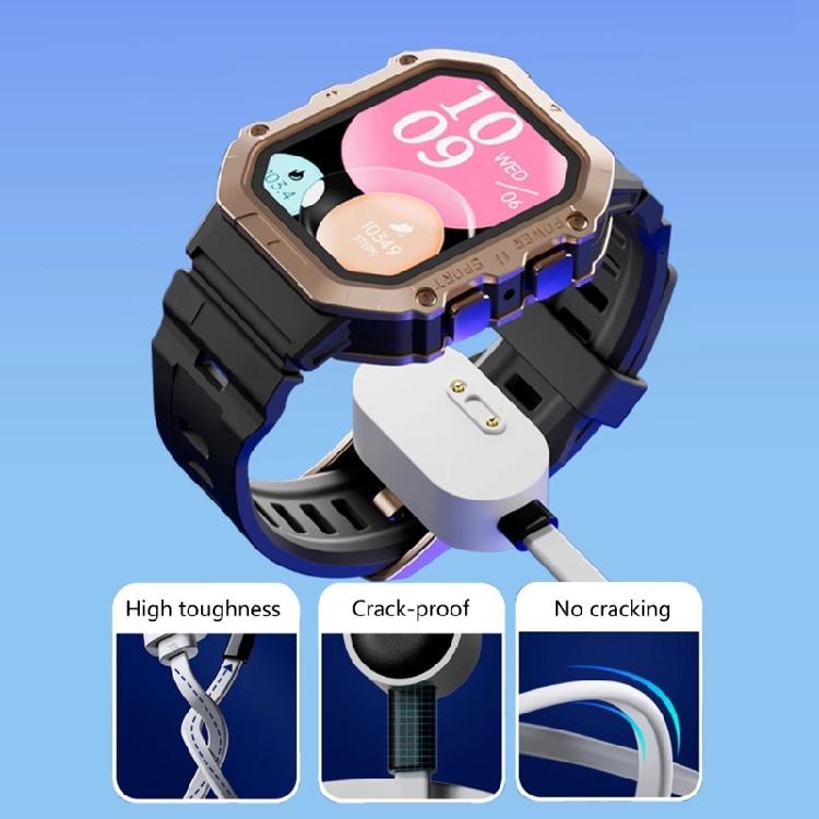 Efficient Magnetic Charging Cable Cord Wire For Z5 Y03 Y05S Y06 Children Wearable Device, Protective Stable Current Flow