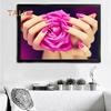 Fashion Nail Art Beauty Salon Canvas Painting Unframed Picture Wall Decor Poster Decorative Supplies