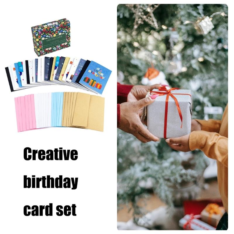 Unique Birthday Cards With Colorful Designs Happy Birthday Card Variety Greeting Cards for Personalized Greeting