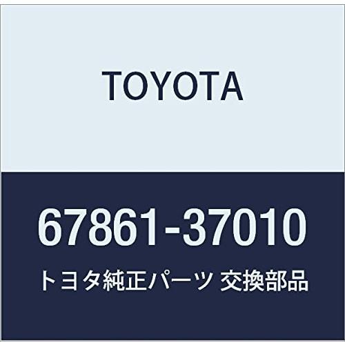 

TOYOTA Genuine Parts Front Door Weatherstrip RH Part Number 67861-37010