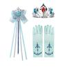 Children'S Accessories Set Love Snowflake Crown Magic Wand Princess Necklace Gloves