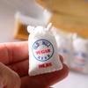 Novelty Realistic Model Toy Vivid Color Mini Salt Bag Decoration for Role Play Simulation Flour Sacks