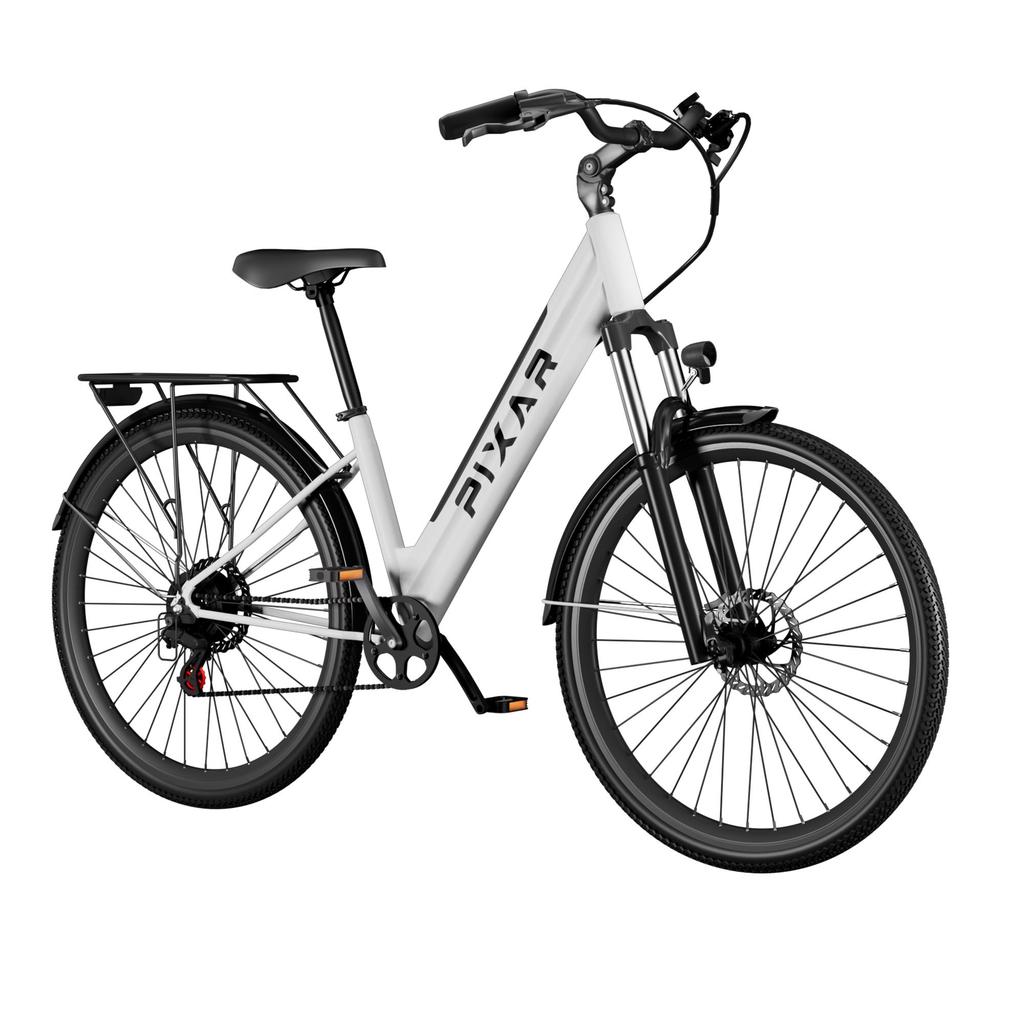 Electric Bike Pixar 27.5" 250W Motor Top Speed 25km/h 10.4AH Max Range 80Km Load 120Kg 7 Speed