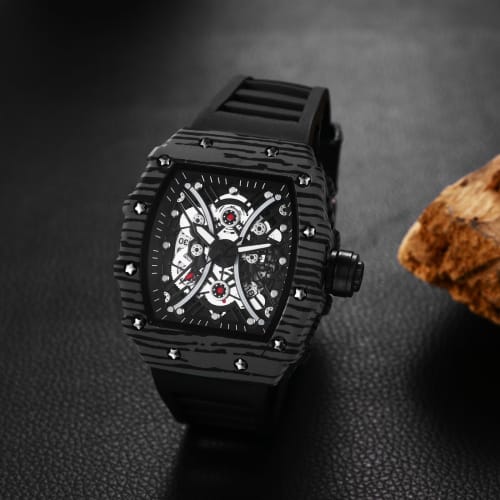 Seiko Men's Sports Watch with Luminous Movement: Barrel-Shaped Analog Quartz Movement with Manual Winding, Waterproof, Adjustable Date Display, Stylis