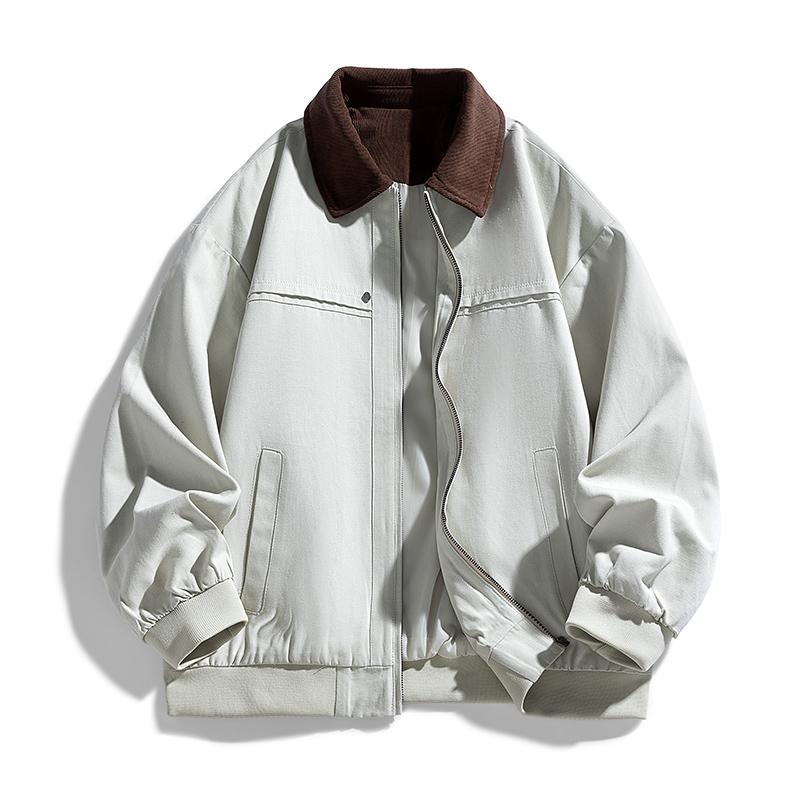 Latest Washed Outerwear Trendy Brand Lapel Sports Outdoor Fashion High-quality Soft Comfortable Versatile Jackets Men's Clothing