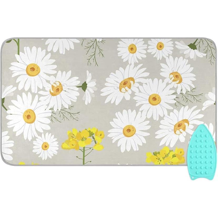 Ironing Mat Portable Ironing Pad Ironing Blanket for Table Top Heat Resistance Double-Side Using Travel Large 47.2 x 27.6 Inch Foldable Lightweight