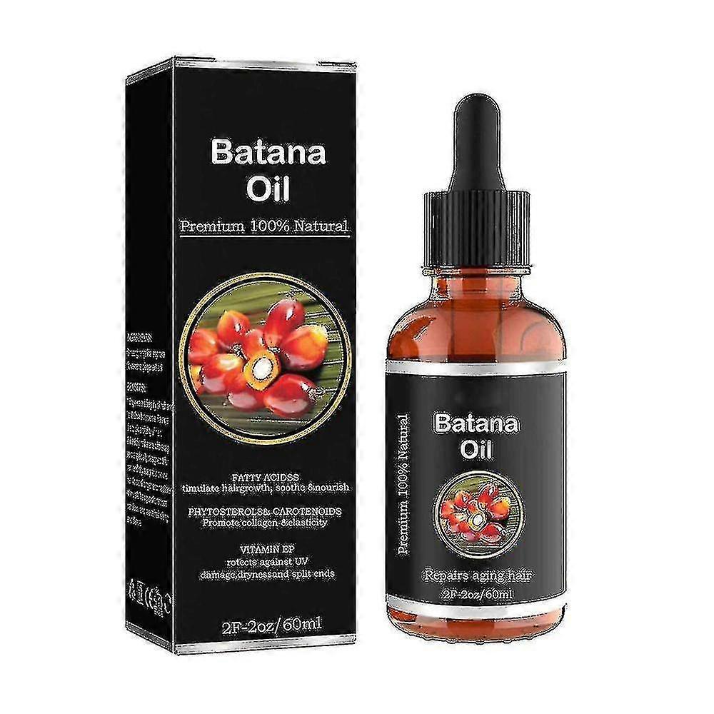 Natural 100% Pure Batana Growth Oil Set Anti Break Loss Hair Growth Oil Baldness Treatment For Traction Alopecia Hair Mask - HHWW