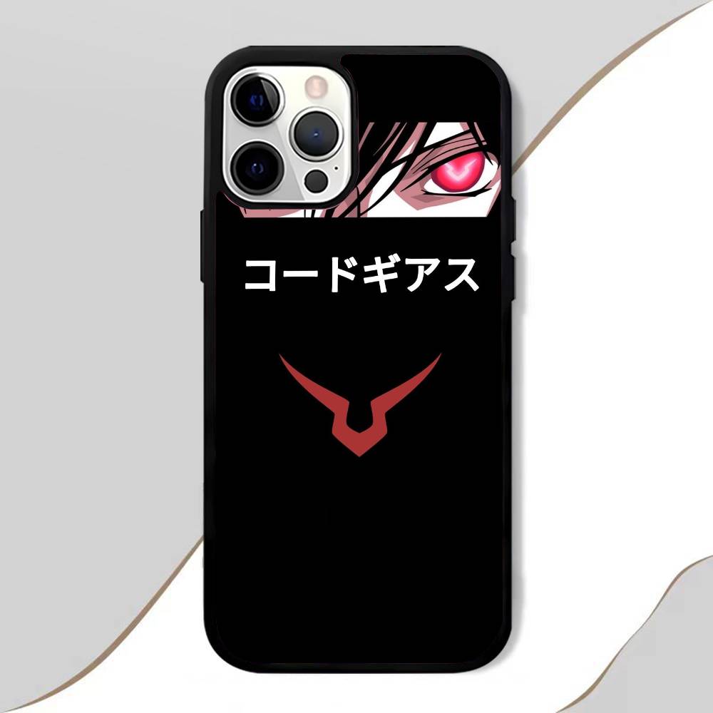 Anime C-Code Geass Phone Case Mobile Suitable For Apple 17 Air 16 PRO MAX 15 14 13 12 11 Patch Black Hard Shell