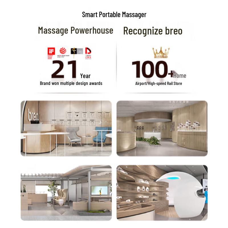 Breo iDream 3S Head Massager CN plug (adapter included)