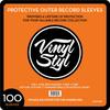 Vinyl Styl 7-Inch Record Outer Sleeves, 100 Sleeves, 189 X 194 Mm