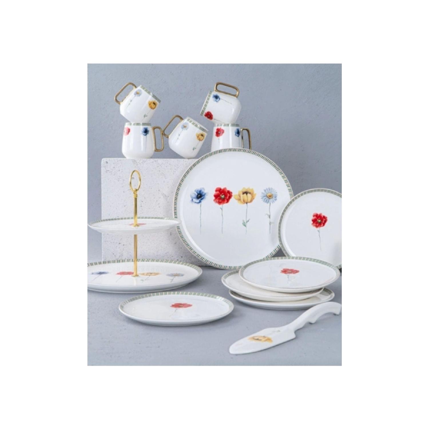 

Kai22.0387 Interion Breakfast Set 16 Piece Set белый