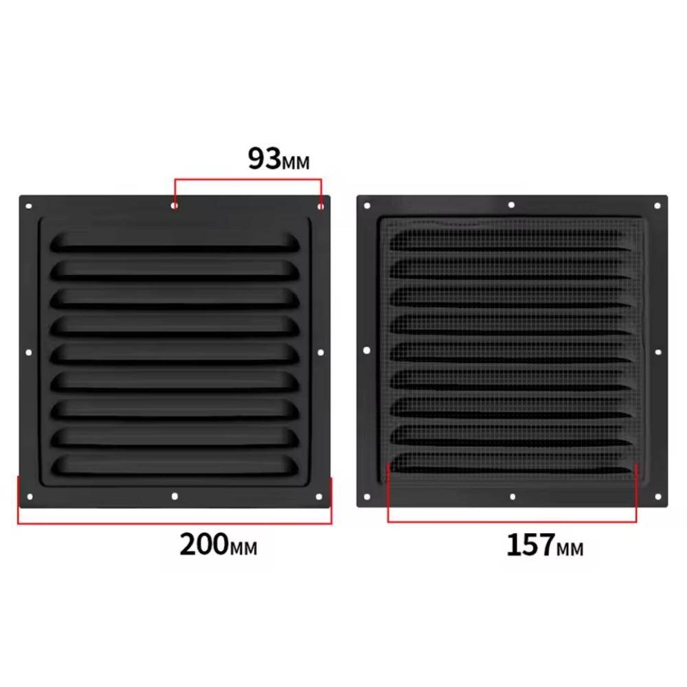 Heating Cooling Vents Plate Ventilation Cover Air System Net Cover Screen Insect Screen Cover