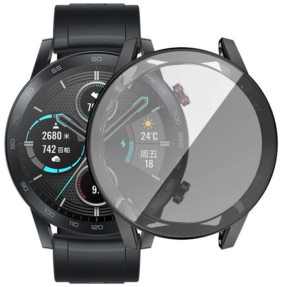 Soft TPU Case For Honor Magic Watch 2 46mm 360 Full Cover Protective Bumper For Huawei Honor Magic2 Screen Protector Shell
