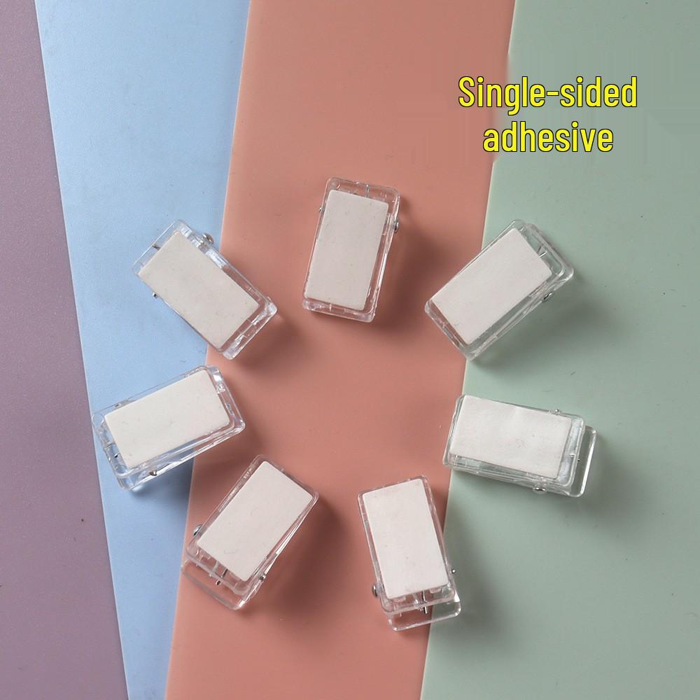 Clear DIY Acrylic Double-Sided Clip for Stationery and Documents