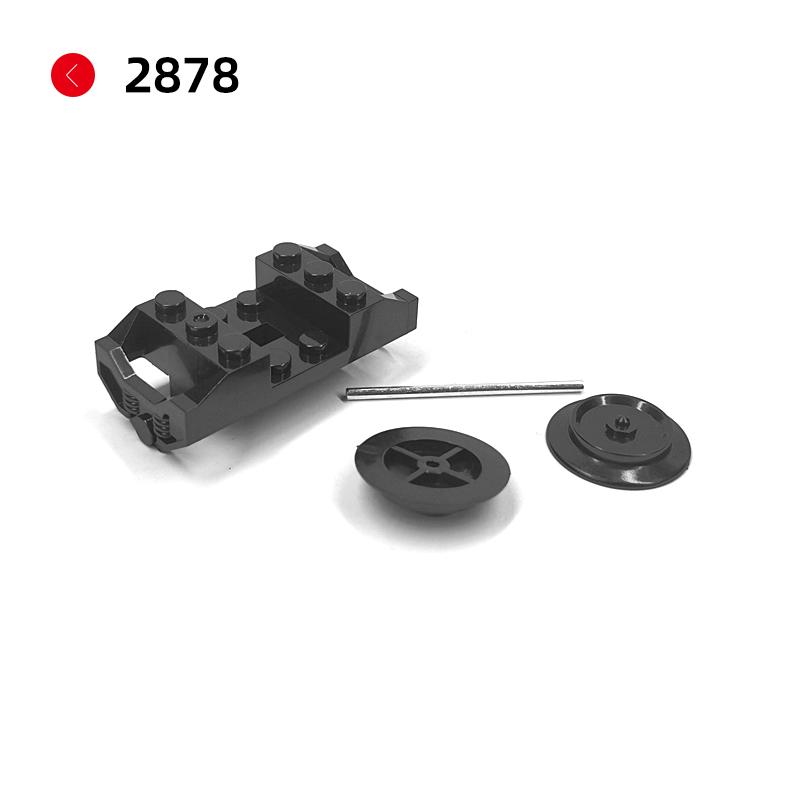 Non-Toxic Moc 1Pcs 64424C01 Train Connecting Buffer Building Blocks 64422 29085 28094 Bricks High-Tech Vehicle Replaceable Part Toys Gifts