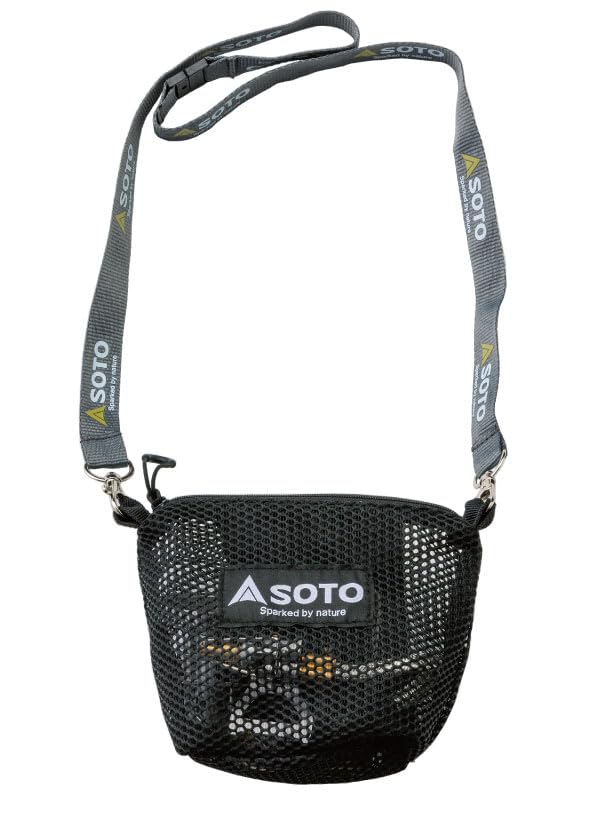SOTO Fusion Regulator Stove ST-330 with FUSION Pouch ST-3301 and Assist Grip