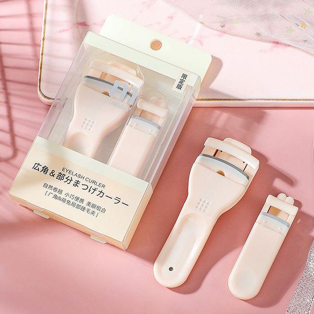 Чою - Набор из 2: Зажим для закручивания ресниц Set - Normal Curler & Partial Curler - Beige
