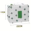1Pc Multi-color Optional Flower Print Storage Bag Crochet Complete Set of Knitting Tools Accessories Storage Bag Cosmetics Bag