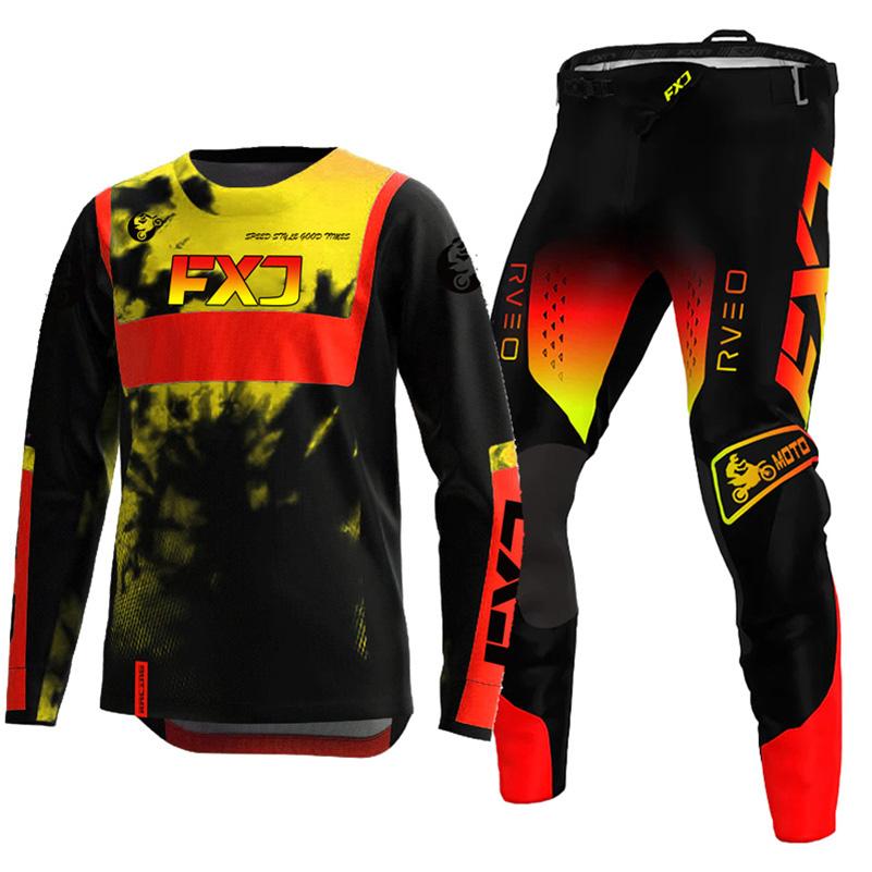 Motocross-Ausrüstungsset für Kinder 4 5 6 7 8 9 10 11 12 13 Jahre Jugend Kind Motorrad Junge Mädchen Jersey Hose Kits Rennanzug Offroad Enduro MX MTB