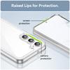 For Samsung Galaxy S23+ Case TPU+Acrylic Protective Phone Cover (Big Rear Lens Hole)