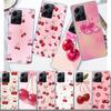 Kirsch Schleife Handyhülle Für Redmi 12 13C 12C 15C 9 10 10C Note 13 Pro Plus 14 15 Pro 9T 9C 9A TPU Weiche Hülle Klare Handyhüllen Schoc