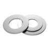 304 Stainless Steel Flat Washer Set, M3-M6 with Thickness Options (0.1-3mm) DIN988