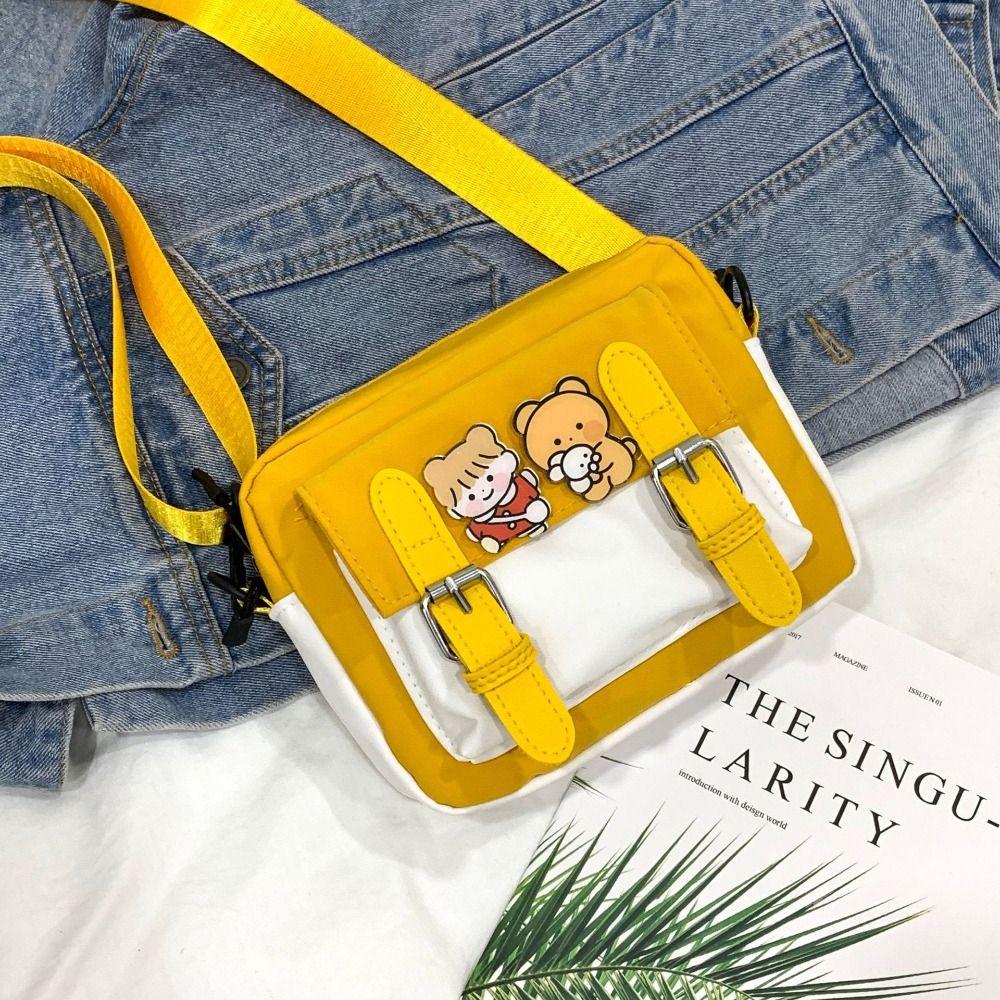 Ladies Canvas Outdoor Korean Style Shoulder Bag Sling Bag Crossbody Bags Girl