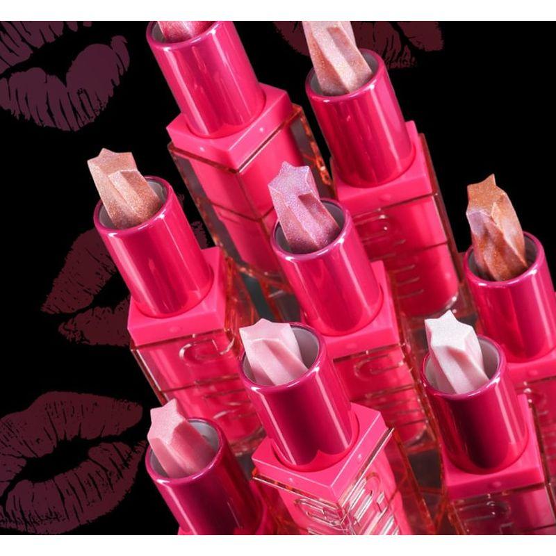 MLSMILE - Diamond Sparkle Star Marble Lipstick - 4 Colors