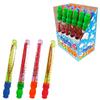 Bubbles and Bubble Blower Sticks, 24-Pack In a Box (Large Capacity, Perfect for Children's Parties and Events) - Includes Bubble Solution. Handheld