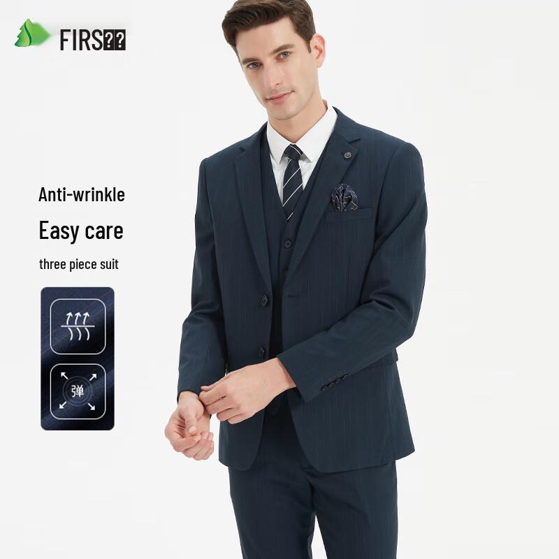 Мужской трех peças узкого кроя formalный костюм Shanshan 3XL