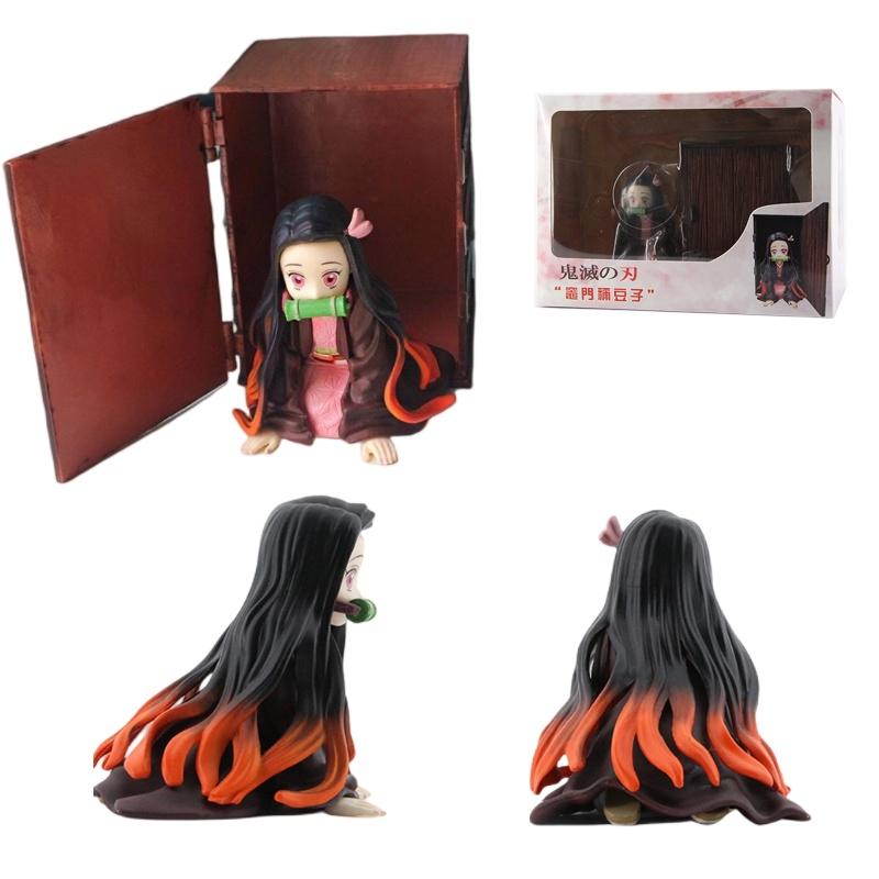 High-quality Pvc Nezuko Figure Perfect For Demon Slayer Fans