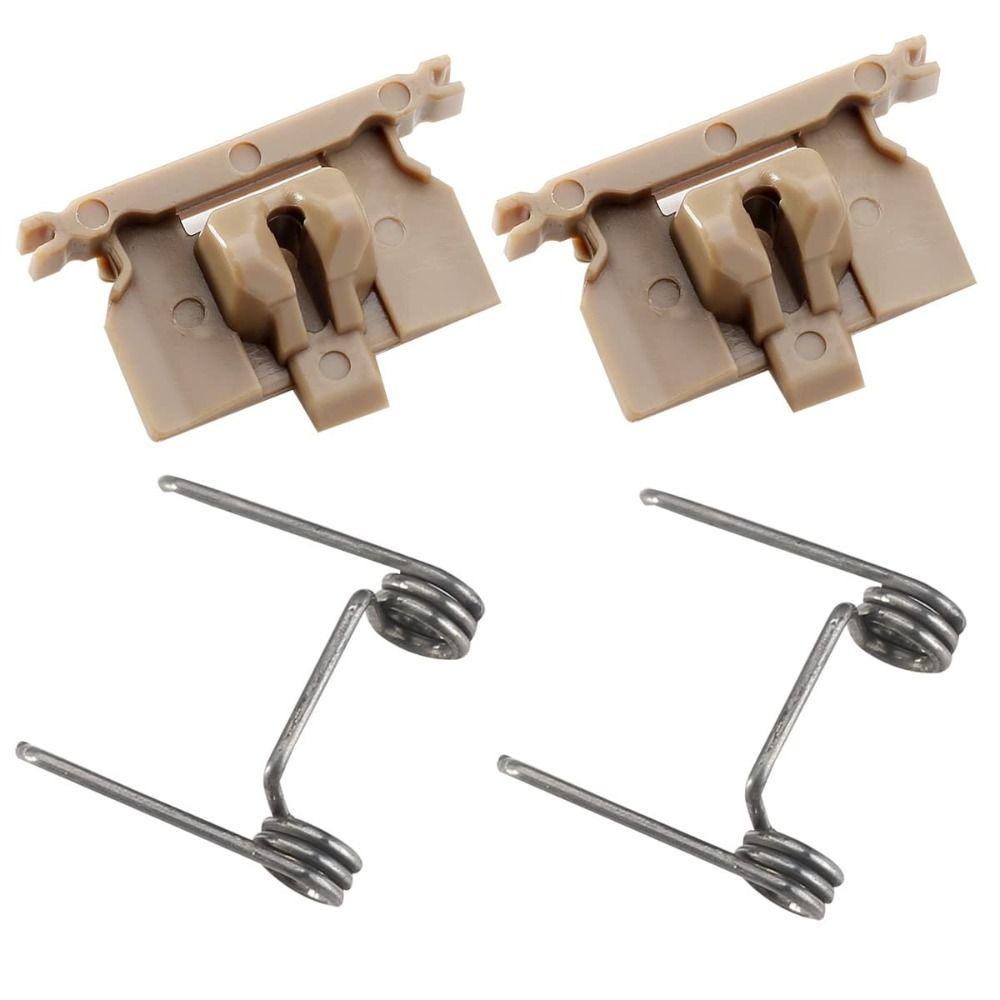 4Pcs Repair Parts Plastic DIY Hair Clippers Accessories Black Brown Spring Tension Guide Block For W-ahl Magic Clip